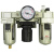 气动三联件AC2000-02/3000-03D油水分离器自动排水型减压阀 AC5000-06