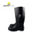 代尔塔 301407安全靴 高帮防水鞋耐酸碱 PVC防水防滑雨靴  40 