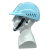 轻型PE防撞帽 透气轻便型安全帽车间轻薄防撞帽可印刷工厂车间帽 进口款-红色帽（重量约260克）具备欧盟CE认证