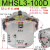 气动三爪手指气缸MHSL3-16/32/40/50/80/100/125D机械手夹具 MHSL3-100D