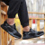 腾固 劳保鞋钢包头耐磨防滑透气安全防护工作鞋999 999黑色 42 