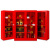 杰通 1.8*0.9*0.4单柜 微型消防站消防柜玻璃箱消防器材全套YAL-002