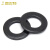 嘉耐特 黑色8.8级平垫圈 金属加厚垫圈圆形介子垫片 M6（100个） 