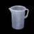 HKNA量杯带刻度量筒奶茶店用具工具塑料计量杯1000ml5000毫升 5000ml带盖