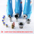 定制气泵空压机油水分离器压缩空气冷干机干燥小型除水气水精适配 定制明黄色 1.5立方3个HL-1适配