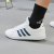阿迪达斯 （adidas）男鞋 春夏季新款t头鞋德训NEO三条纹运动鞋休闲鞋低帮轻便滑板鞋 FY8568 / 白色皮面 42.5
