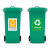 【B22-20*30cm】垃圾桶分类标识贴纸不可回收厨余干湿有害其他垃圾标志标签提示牌