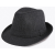上海滩帽子老人男式毡礼帽秋冬款男士羊毛呢爵士帽毛呢博士帽保暖休闲绅士 黑色呢子礼帽 M(56-58cm)