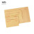 须特（XUTE）2号1000个 黄色牛皮纸信封纸袋 可邮寄邮局标准票据袋 定制可印刷logo a4文件袋