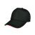 劳博士 LBS706 劳保鸭舌帽 工作帽员工帽广告帽棒球帽防晒帽 大红白边