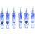 A1电动纳米微针针头微晶片导入中胚层MTS飞梭仪蓝色卡扣针 圆纳米满10送1
