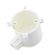 联塑（LESSO）暗装灯头深型圆接线盒(单通)PVC电工套管配件白色 65×65/1/Φ25