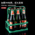 庄太太 手提啤酒筐可折叠便携式酒架【绿色/3个装】ZTT1002