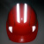 赛拓（SANTO）安全帽 新国标ABS 五筋反光安全帽 工地施工建筑防砸安全帽  电力施工 红色 可印字 1973