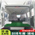 QH夹布塑胶板工业铺地面加线货车厢胶皮耐磨夹线无味绝缘橡胶垫片 绿色3mm15米宽x5米一面光/一面