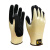 GSP康思曼KT1303 3级13G防切割丁腈磨砂涂层手套防滑耐磨防护手套黄黑色12双装