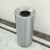 迪恩斯（DEANS）不锈钢圆形垃圾桶公共场所大号商用公用商场影院用敞口大容量直投 110Y