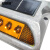 安赛瑞 太阳能安全地下车库警示反光道钉 LED夜间爆闪信号灯双面突起标志减速度 25679