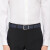 PRADA/普拉达【礼物】男士可双面佩戴Saffiano皮革腰带皮带 黑色/波罗的海蓝 85cm