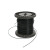 奈鑫 304不锈钢包塑钢丝绳 黑色包塑钢丝绳 一米价格 黑色包塑1mm/7*7