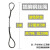 尚留鑫 插编钢丝绳双扣纯手工编织起重吊装吊索具钢丝绳 直径22mm3米长