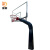 星鹿（X） 地埋式篮球架户外固定标准家用美式篮球架 美式篮球架 不含安装