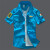 促销男士德国特战服飞行员衬衫男衬衣二战美工装制服短袖同款出差飞机服质量好 8519宝蓝色 M