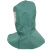 厚创厚创 夏季防晒工业打磨劳保防护面罩冲击喷漆喷涂喷砂帽喷漆服 防护上衣/绿色