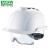 msa梅思安VGard930豪华安全帽工地施工领导白头盔透气国标abs定制印字 白色 VGard930豪华透气ABS超爱戴