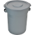 川工聚惠 K5466塑料垃圾桶 圆形带盖 货期15天 单位：个 K5466 15天