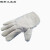双层全帆布劳保用品手套耐用加厚复合绒里线工业修防护电焊工 帆布手套24线(加固款)10双 XL