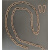 201不锈钢路锥链条护栏雪糕桶锁链隔离无缝短环长环工业链条1.5米 玫瑰金1.5米长