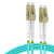 利合光电（LHG）LC-LC多模万兆双芯光纤跳线OM4低烟无卤两端双头跳纤连接尾纤 30米