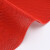 鲁识  高品质S型镂空PVC防滑垫网格疏水地垫浴室泳池卫生间塑料防滑胶垫 六边形红色3.3mm厚0.9米宽*15米
