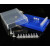 定制0.2ml96孔离心管盒ep管盒冰盒pcr管盒八连管盒PCR板架8/12连管盒 绿色(带盖)