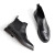 塔驰密司（TOUCH MISS）男鞋切尔西靴新款英伦复古布洛克商务正装切尔西靴FX22081202 深棕色 38