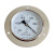 适用于上海仪表轴向带边压力测量面板真空表真空压力表气压Y100 -0.10.06MPA无边