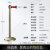 金柯 隔离带伸缩带 排队护栏礼宾杆一米线栏杆 安全线警戒带隔离围栏 酒店机场迎宾柱栏杆座定制爵士 鎏金色(2米带)一根