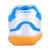 STIGA斯帝卡斯蒂卡儿童乒乓球鞋男童女童专业旋钮透气防滑训练运动鞋 CS-3321 白蓝色 魔术贴款  32_210mm