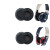 墨顿 适用森海塞尔 大都市人 耳机套 小都市人 耳罩UrbaniteL XL头戴式耳机保护配件替换 灰色绒布一对【小都市】 长度