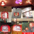 御舵中式小吊灯 火锅饭店餐厅吧台灯具 走廊过道阳台中国风创意红灯笼 年年有鱼30cm中号