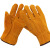 卫莱护特  短款牛皮电焊手套二层牛皮焊接焊工耐磨隔热劳保防护手套  加固   4双起订