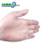 爱马斯一次性丁腈手套清洁加厚耐用蓝色实验室工业防护手套 透明PVC手套（100只/盒） L