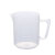 食品级塑料量杯250 500  2L 5L烘焙奶茶加厚PP刻度烧杯 500ml