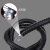 创优捷 包塑金属波纹软管 NJ64 内径64mm 黑色 1米 国标加厚阻燃镀锌电线电缆保护套管