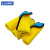 苏识 珊瑚绒洗车毛巾 30×40cm 蓝色+黄色 条