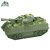 顺华狼 主战坦克 沙盘地物模型 飞机坦克装甲车特殊车模型兵人 户外军事交通 （10个）