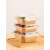 正方形打包盒外卖快餐打包盒一次性饭盒加厚带盖环保便当沙拉餐盒 400ml八角盒 50套