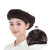 谋福CNMF 982 工作帽 工厂网帽厨师厨房防尘透气卫生无尘帽 松紧布帽（咖啡色5个）