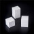 金格羽白盒白色纸盒子正方形现货通用白卡纸盒长方形小包装定制彩盒定 长宽3*3CM 高5CM10个